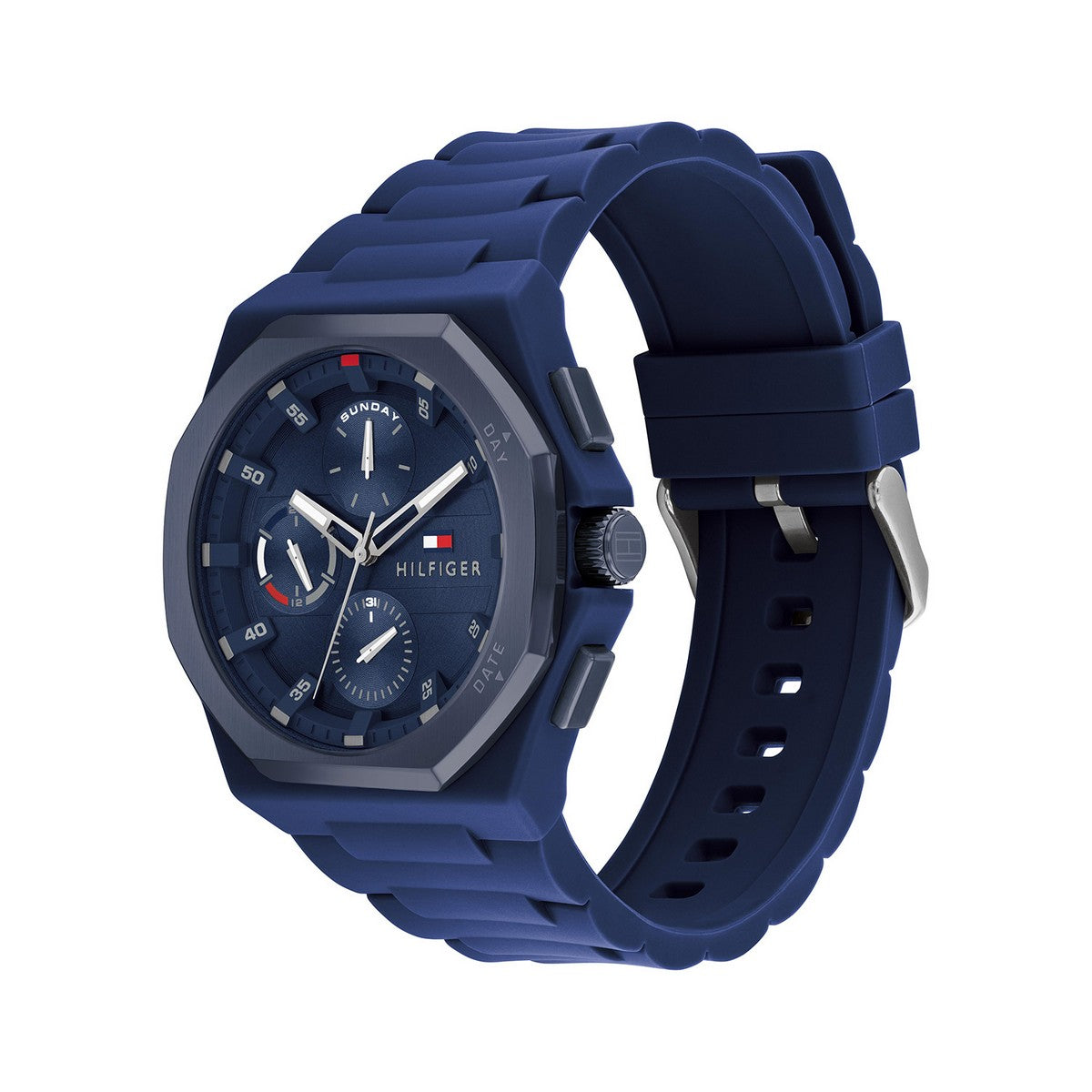 Tommy Hilfiger Horloge Heren 44 mm 44mm blauw - TH1792122