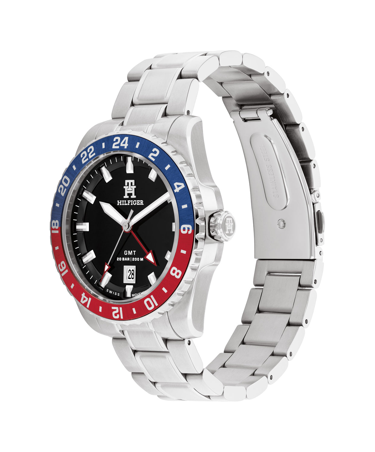 Tommy Hilfiger Horloge TH1792131 Heren Zilverkleurig 42 mm
