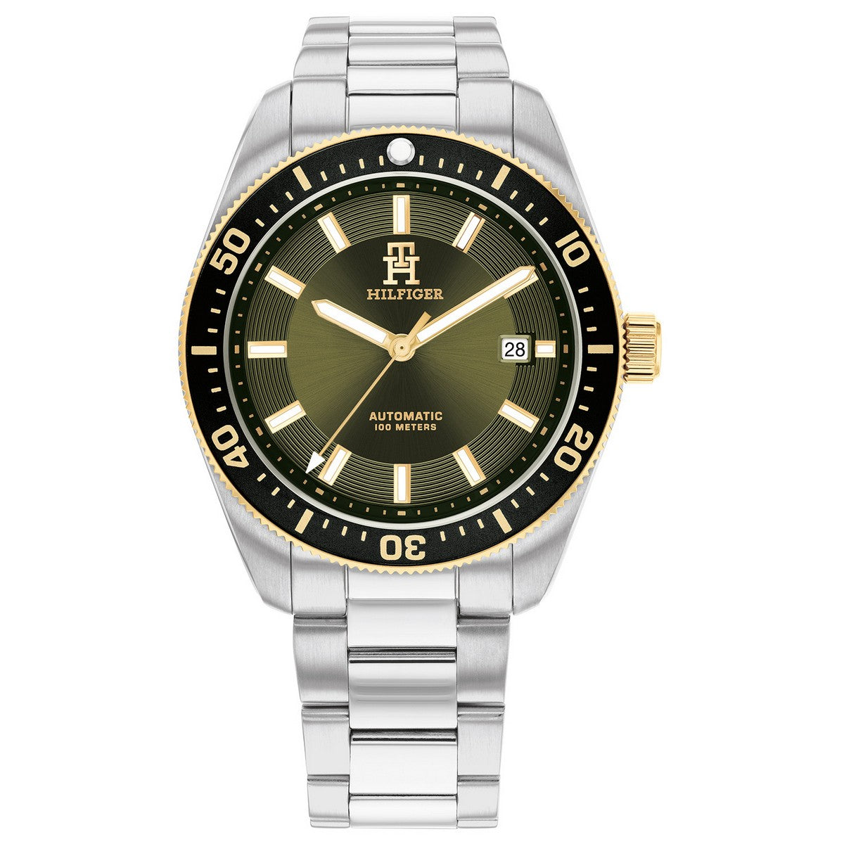 Tommy Hilfiger TH1792155 Horloge Heren Zilverkleurig Automaat 40mm - PansiteNederland.nl
