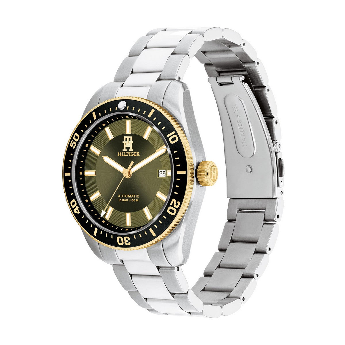 Tommy Hilfiger TH1792155 Horloge Heren Zilverkleurig Automaat 40mm - PansiteNederland.nl