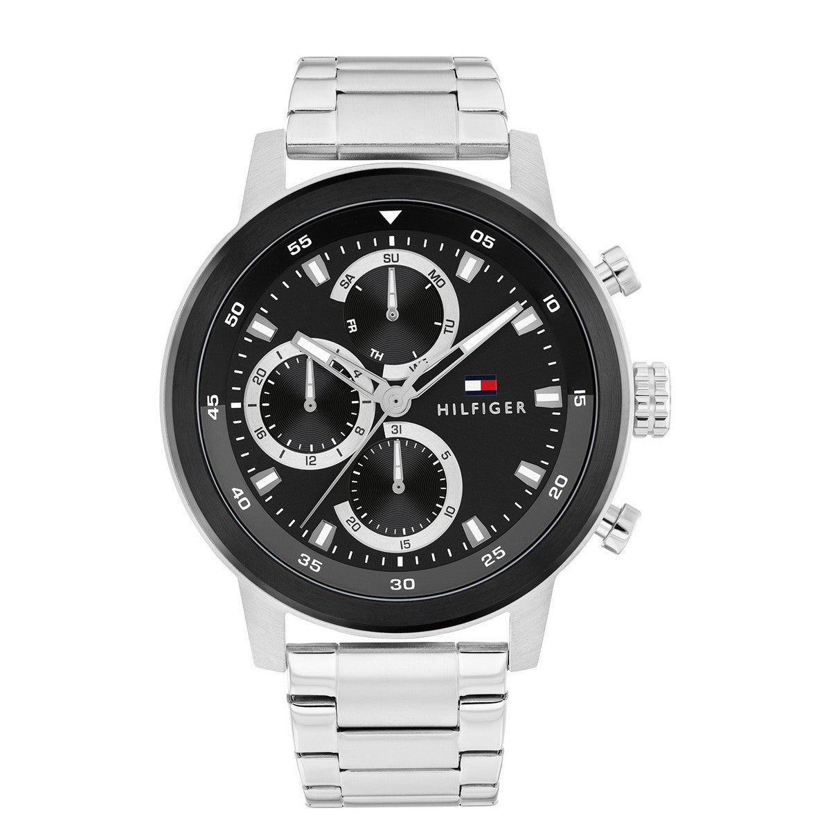 Tommy Hilfiger Horloge TH1792181 Heren Zilverkleurig 46 mm