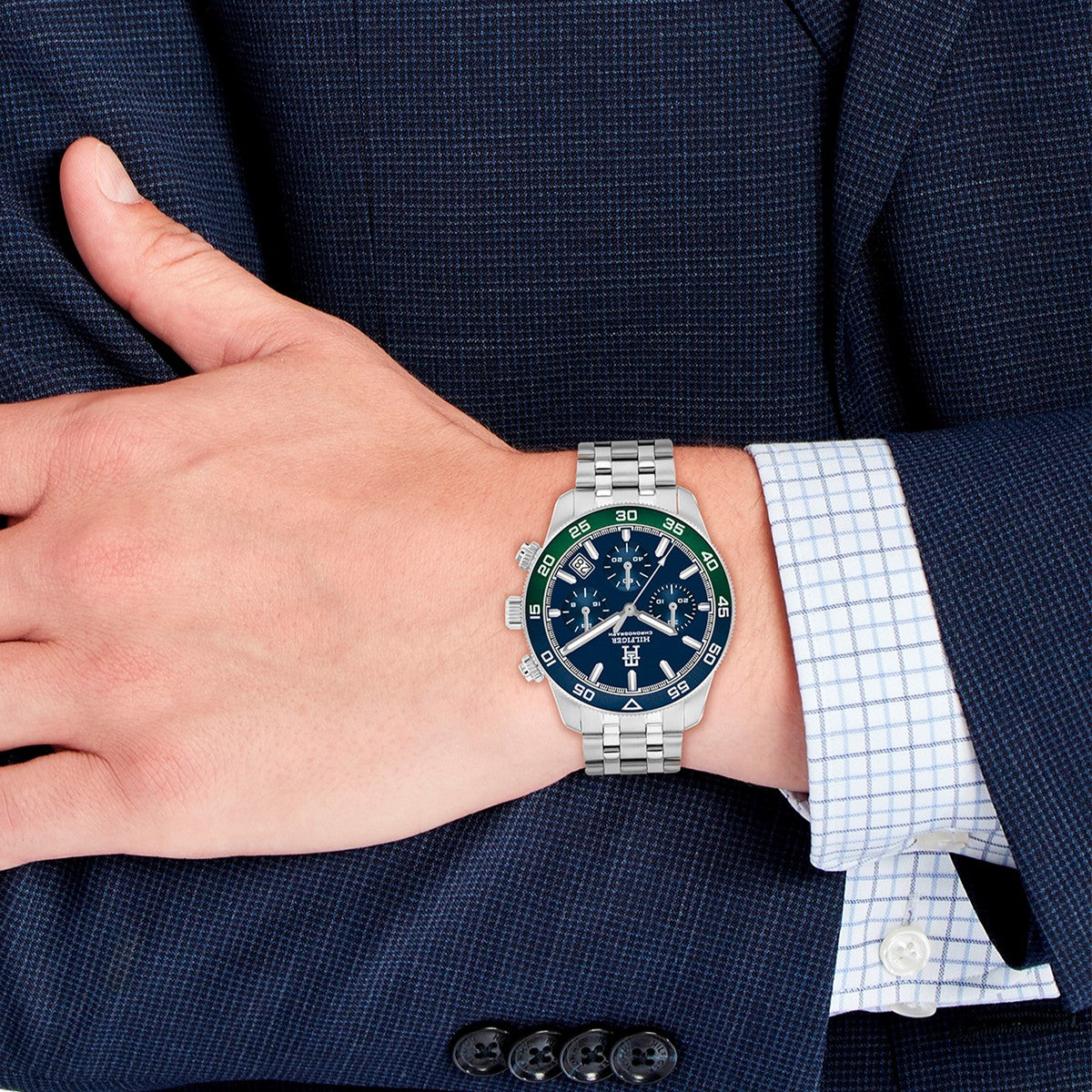 Tommy Hilfiger TH1792185 Horloge Heren Chrono 41mm - PansiteNederland.nl