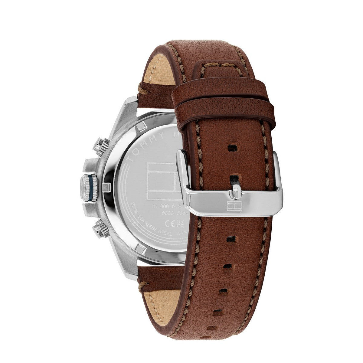 Tommy Hilfiger Horloge TH1792195 Heren Zilverkleurig 43 mm