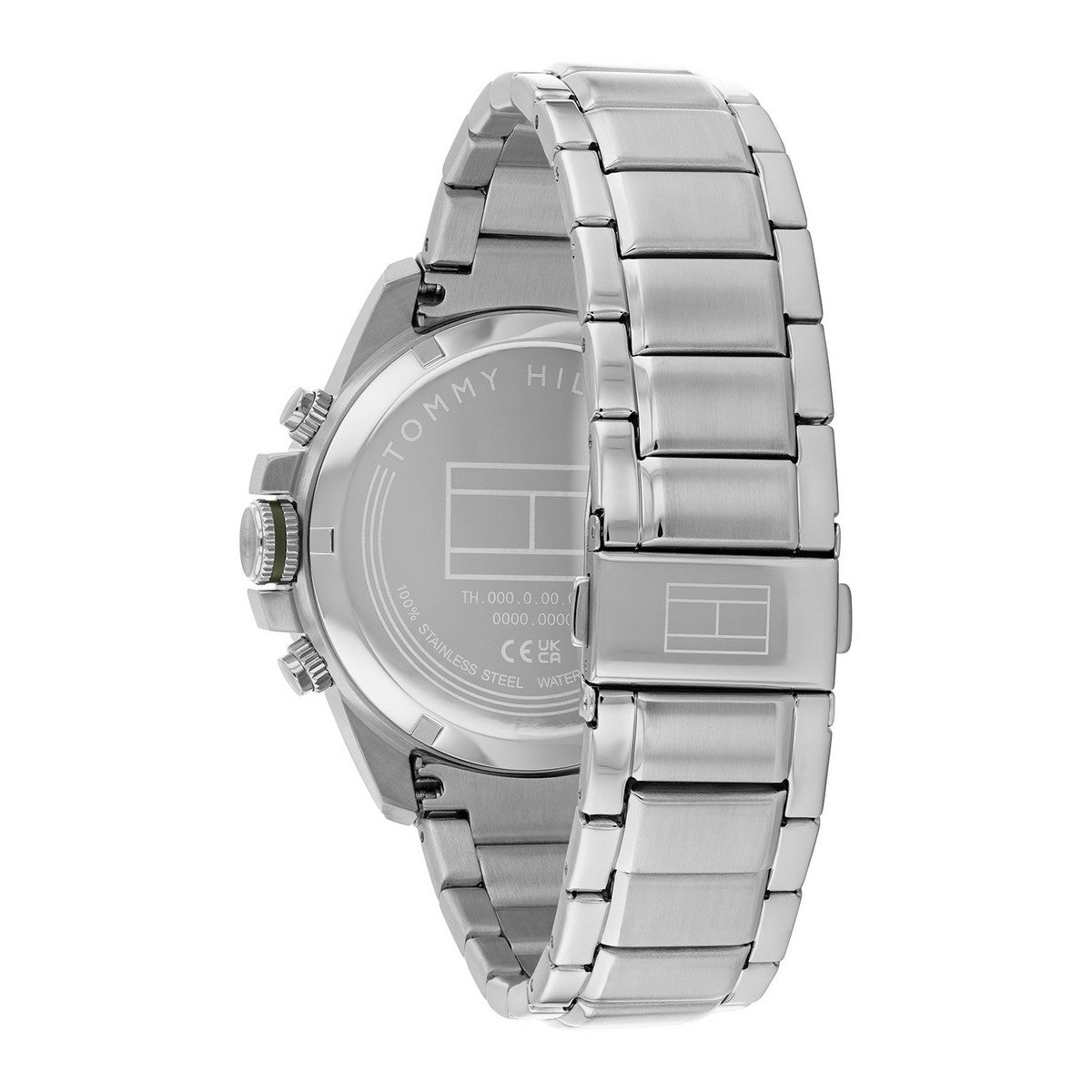 Tommy Hilfiger Horloge TH1792197 Heren Zilverkleurig 43 mm