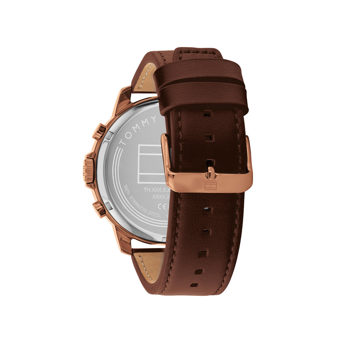 Tommy Hilfiger Horloge TH1792207 Heren Bruin 50 mm