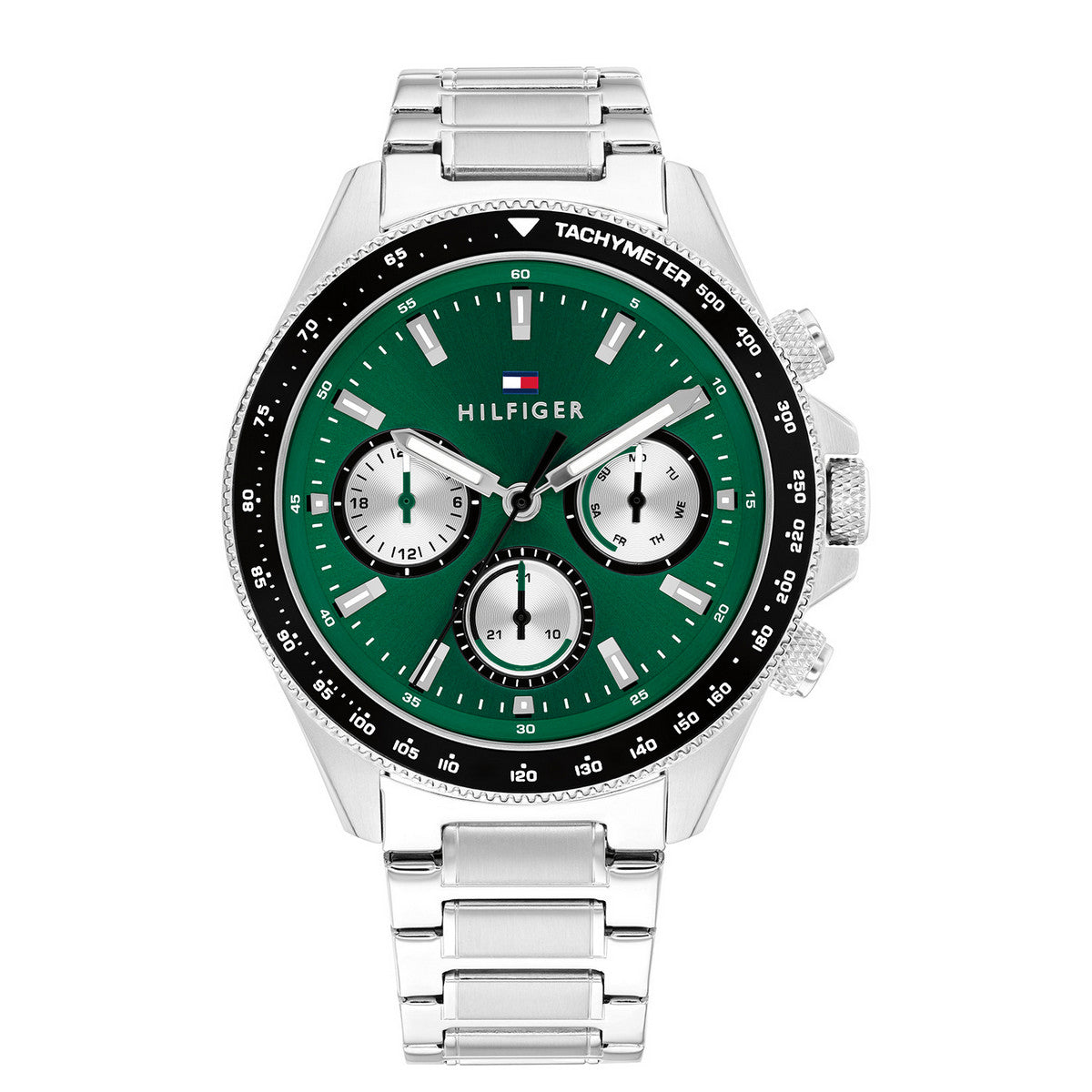 Tommy Hilfiger Horloge TH1792211 Heren Zilverkleurig 44 mm