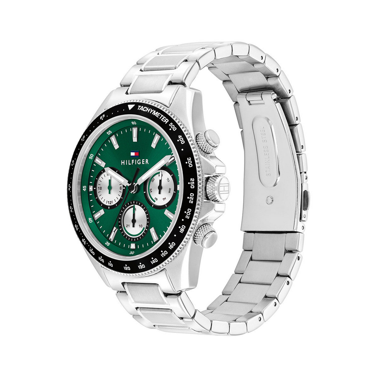 Tommy Hilfiger Horloge TH1792211 Heren Zilverkleurig 44 mm