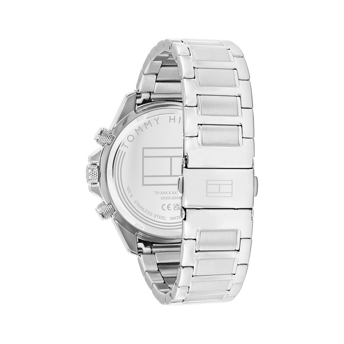 Tommy Hilfiger Horloge TH1792211 Heren Zilverkleurig 44 mm