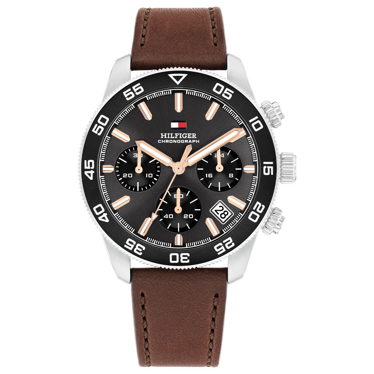 Tommy Hilfiger Horloge TH1792213 Heren Zilverkleurig 41 mm
