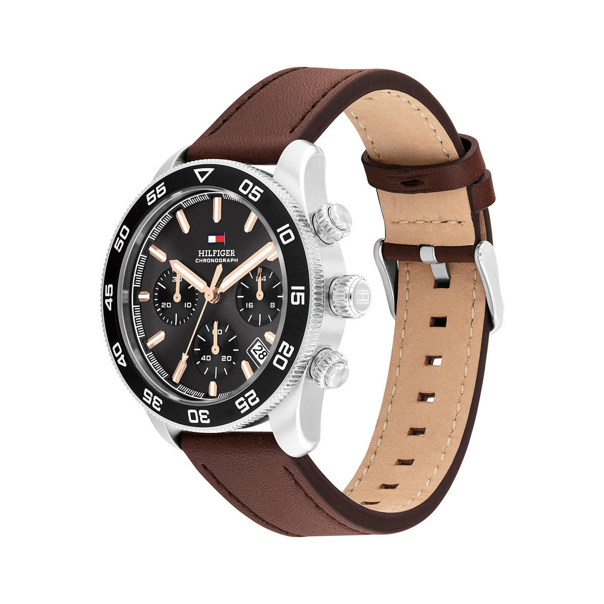 Tommy Hilfiger Horloge TH1792213 Heren Zilverkleurig 41 mm