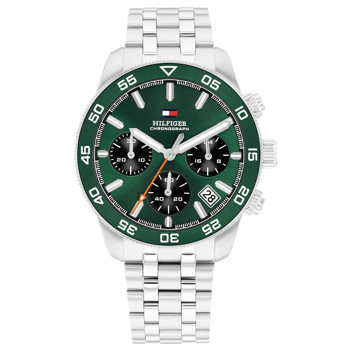 Tommy Hilfiger Horloge TH1792214 Heren Zilverkleurig 41 mm