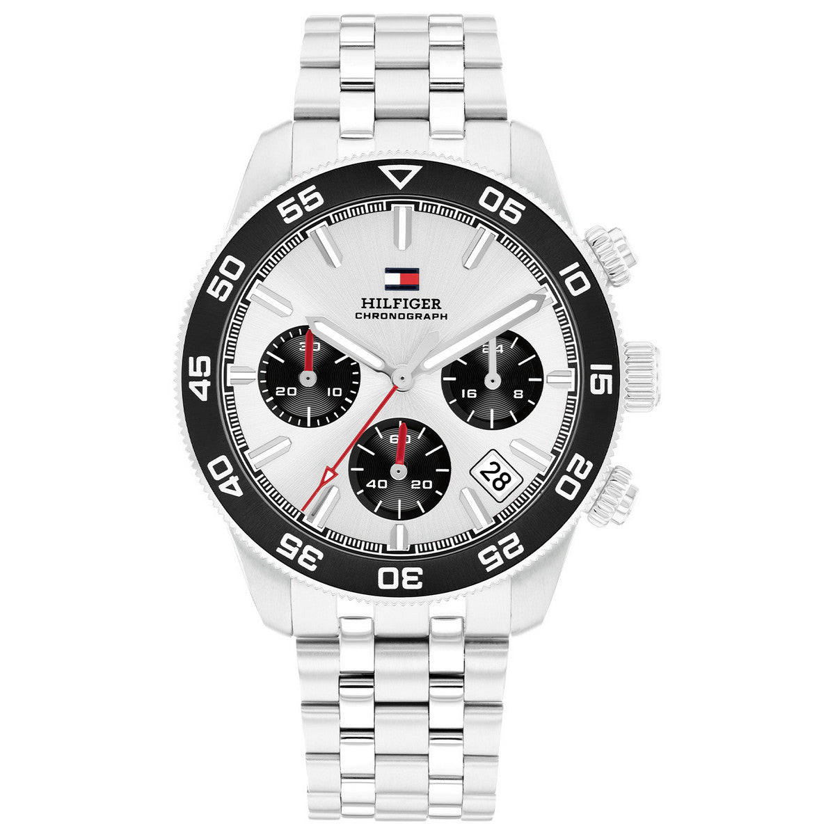 Tommy Hilfiger Horloge TH1792215 Heren Zilverkleurig 41 mm
