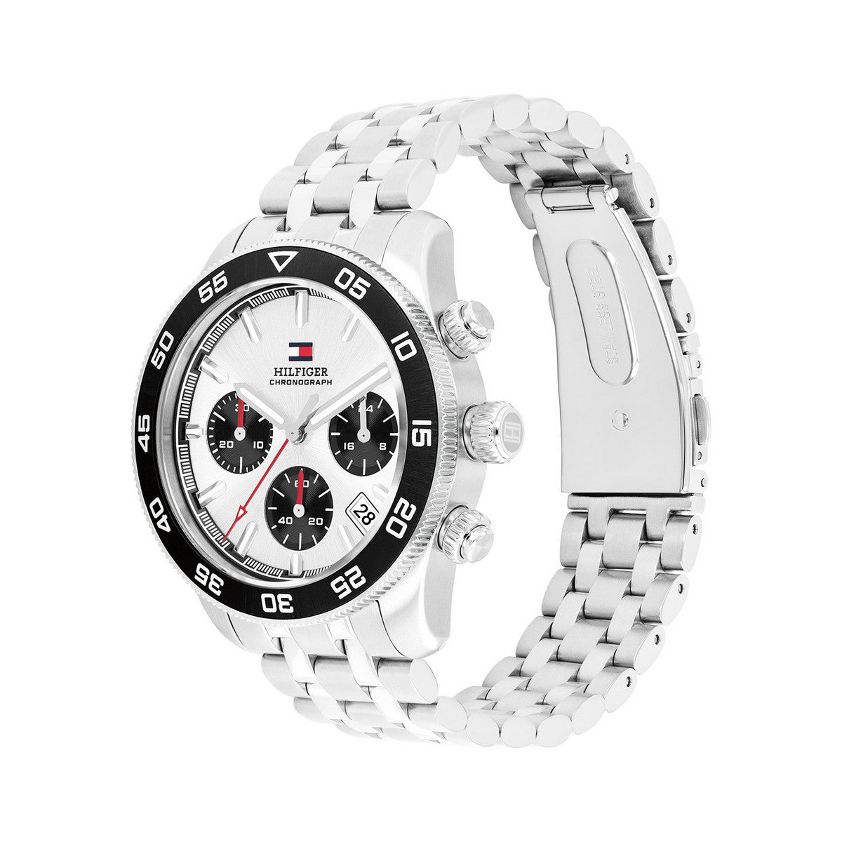 Tommy Hilfiger Horloge TH1792215 Heren Zilverkleurig 41 mm