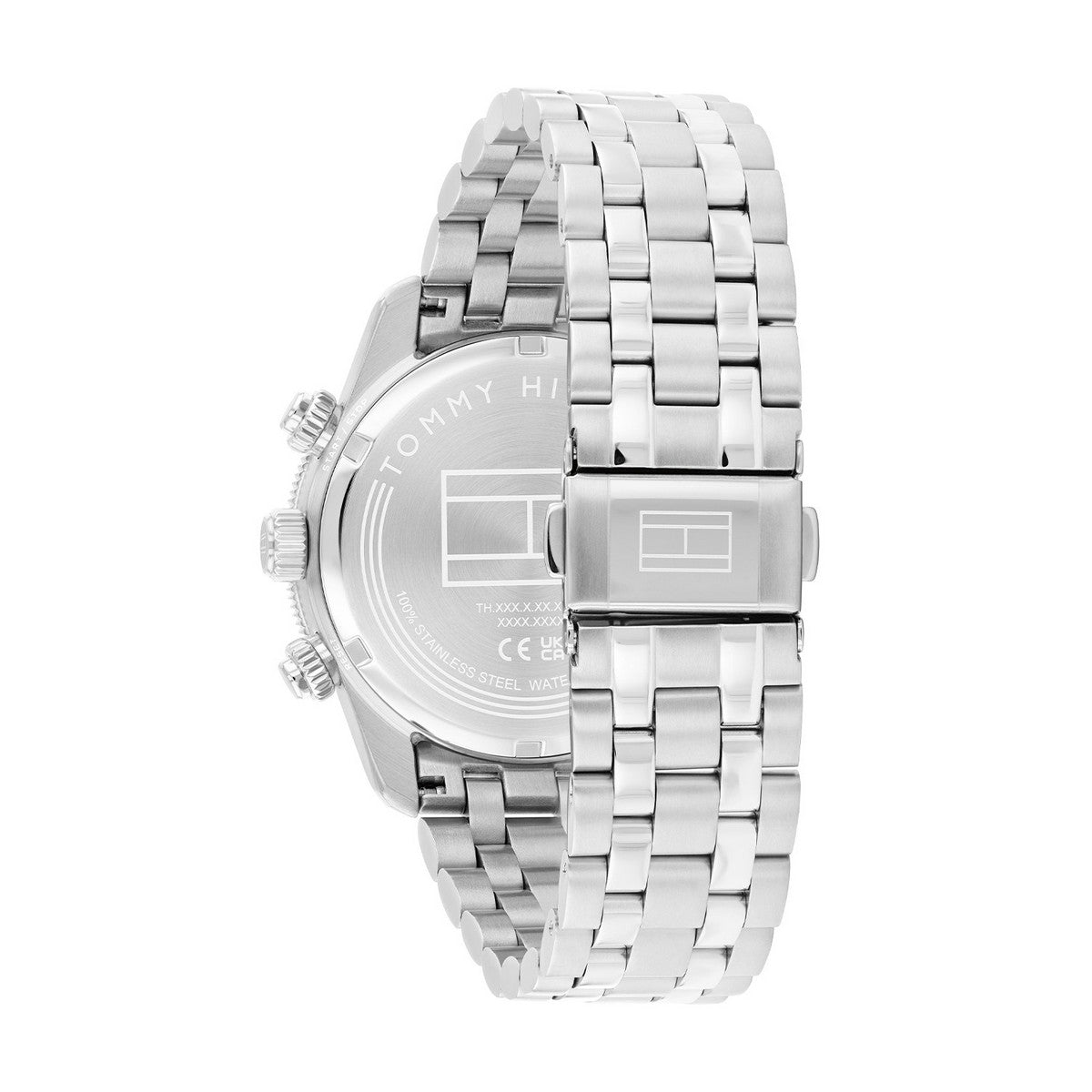 Tommy Hilfiger Horloge TH1792215 Heren Zilverkleurig 41 mm