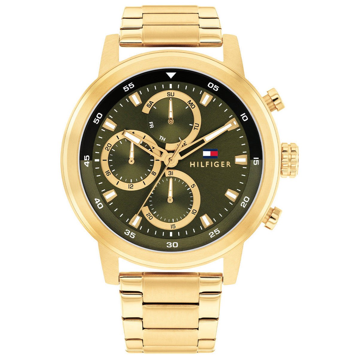 Tommy Hilfiger TH1792216 Horloge Heren Staal Goudkleurig 46mm