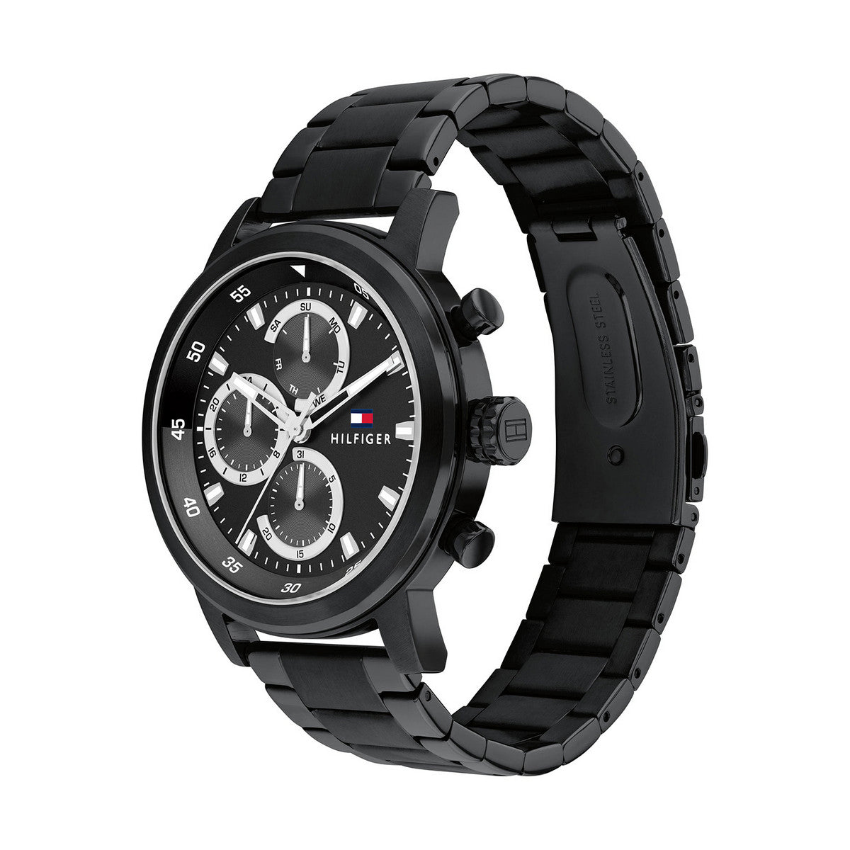 Tommy Hilfiger TH1792217 Horloge Heren Staal Zwart 46mm