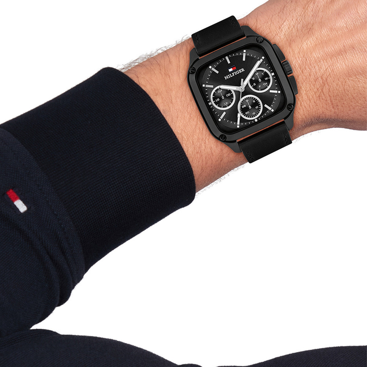Tommy Hilfiger Horloge TH1792220 Heren Zwart 39 mm