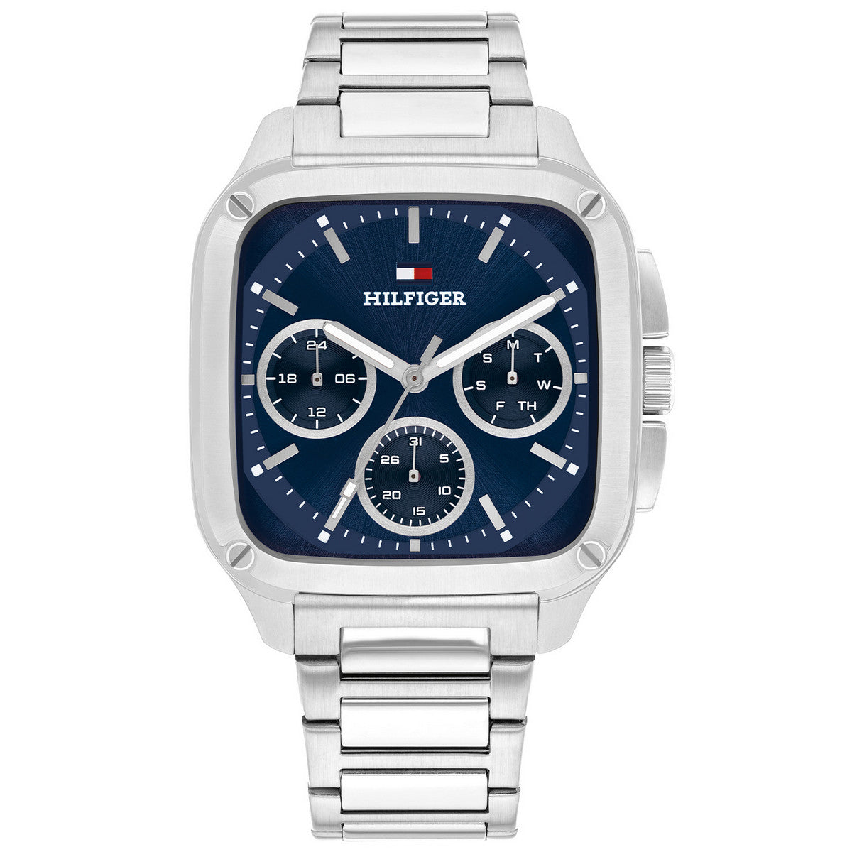 Tommy Hilfiger Horloge TH1792222 Heren Zilverkleurig 39 mm