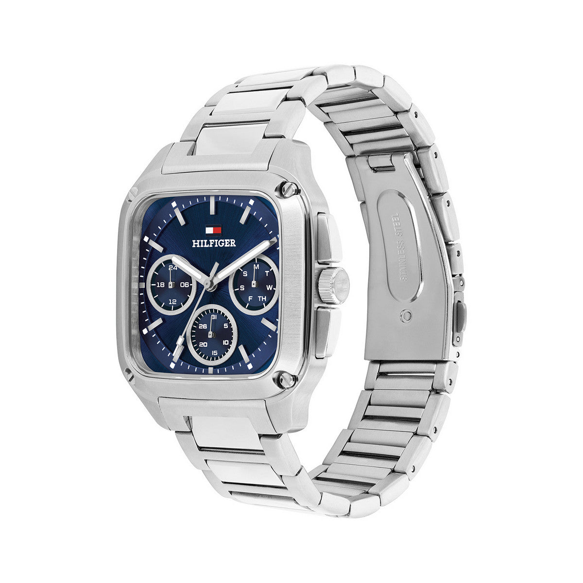 Tommy Hilfiger Horloge TH1792222 Heren Zilverkleurig 39 mm