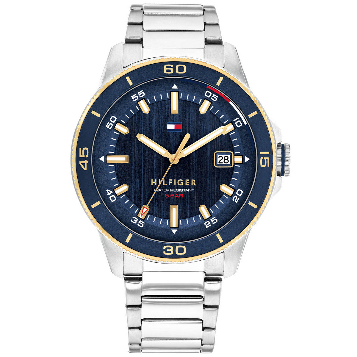 Tommy Hilfiger Horloge TH1792229 Heren Zilverkleurig 43 mm