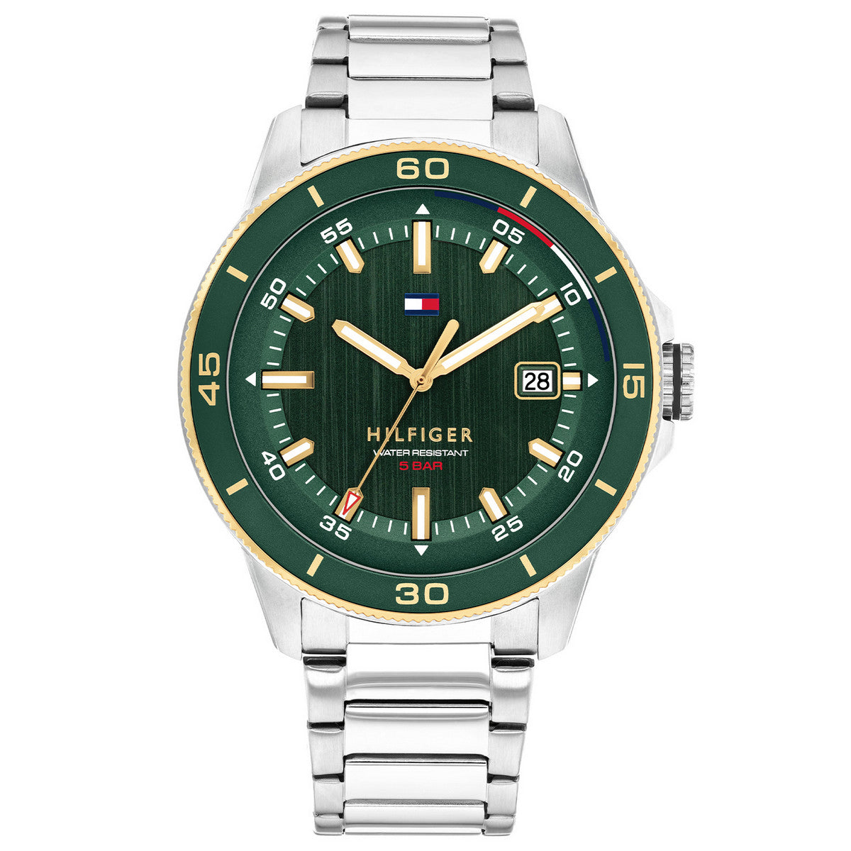 Tommy Hilfiger Horloge TH1792230 Heren Zilverkleurig 43 mm