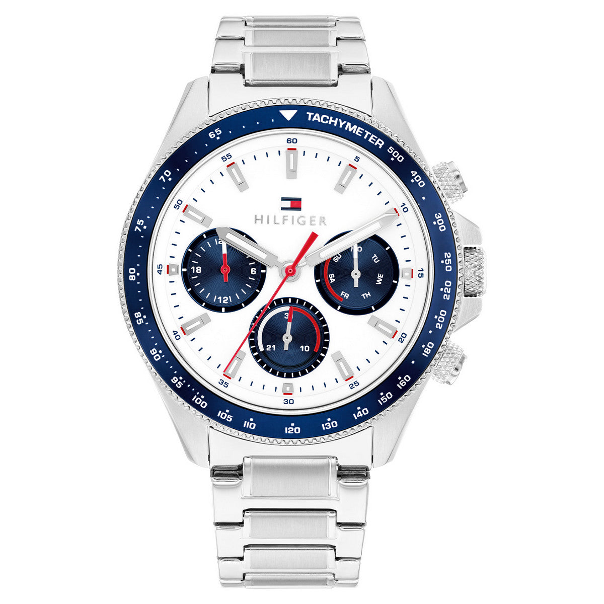 Tommy Hilfiger Horloge TH1792238 Heren Zilverkleurig 44 mm