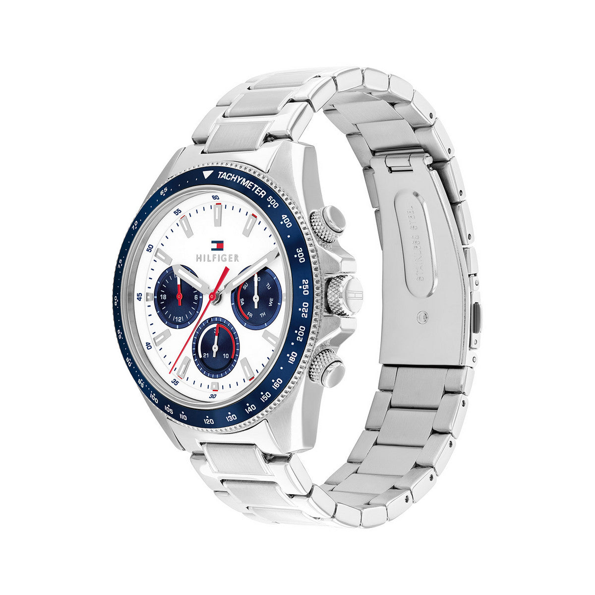 Tommy Hilfiger Horloge TH1792238 Heren Zilverkleurig 44 mm