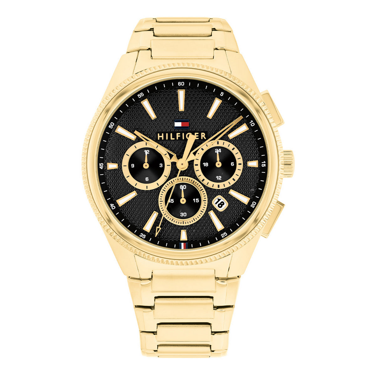 Tommy Hilfiger Horloge TH1792254 Heren Goudkleurig 43 mm