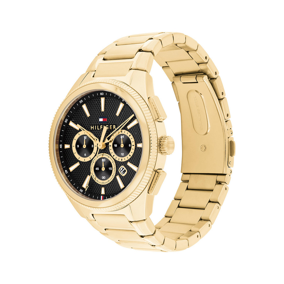 Tommy Hilfiger Horloge TH1792254 Heren Goudkleurig 43 mm