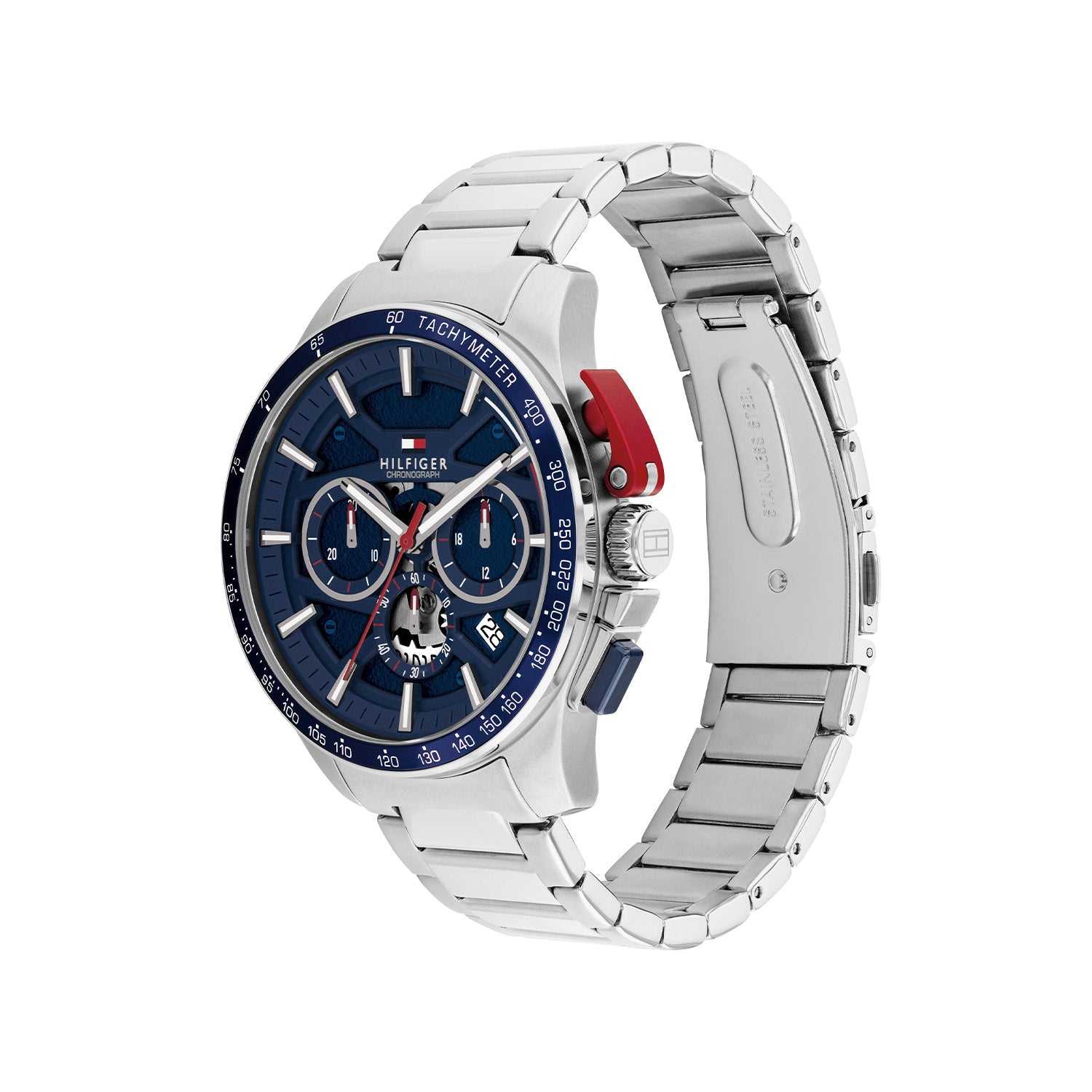 Tommy Hilfiger Horloge TH1792261 Heren Blauw 44 mm