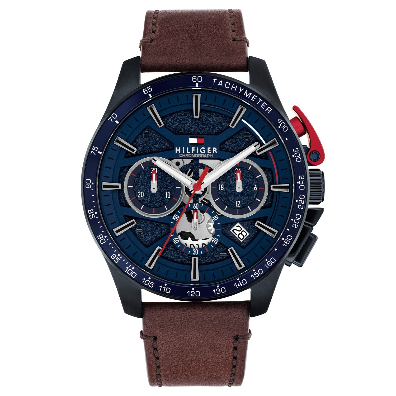Tommy Hilfiger Horloge TH1792268 Heren Blauw 44 mm