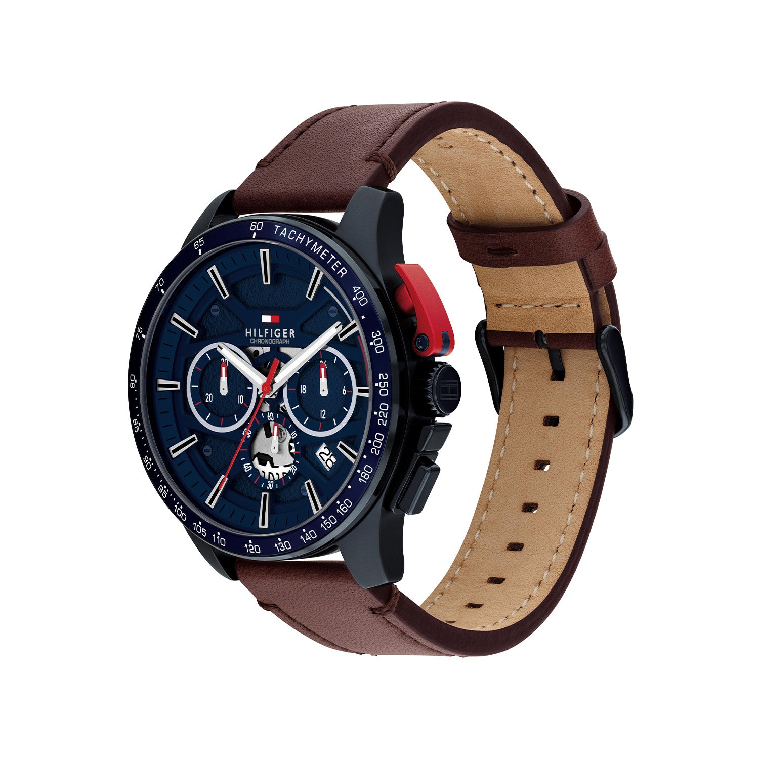 Tommy Hilfiger Horloge TH1792268 Heren Blauw 44 mm