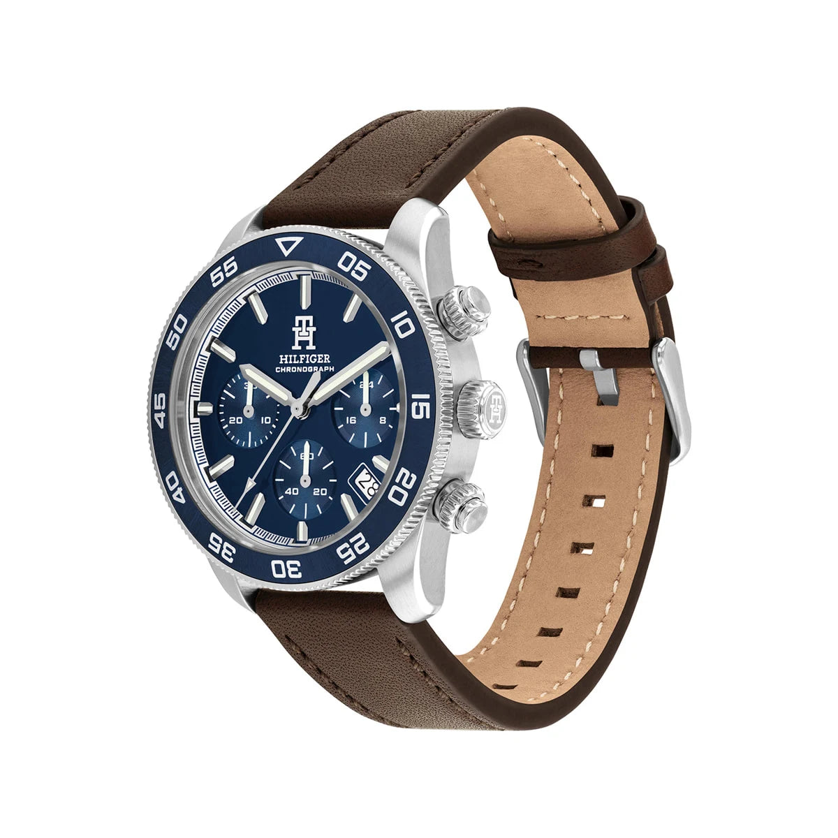 Tommy Hilfiger Horloge TH1792163 Heren Bruin