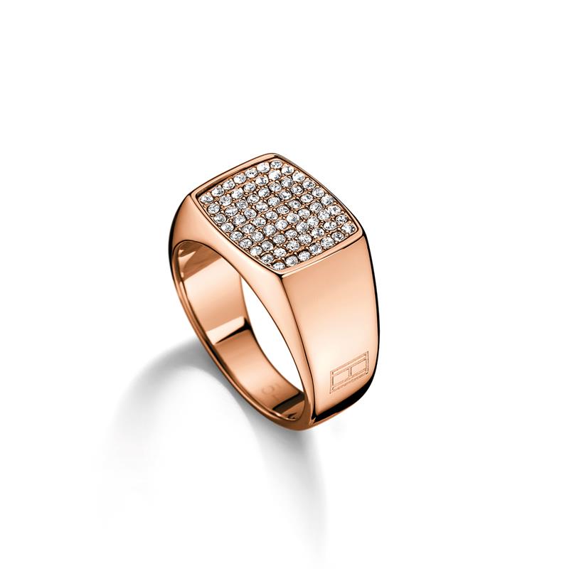 Tommy Hilfiger Ring TJ2700734 Dames Rosékleurig
