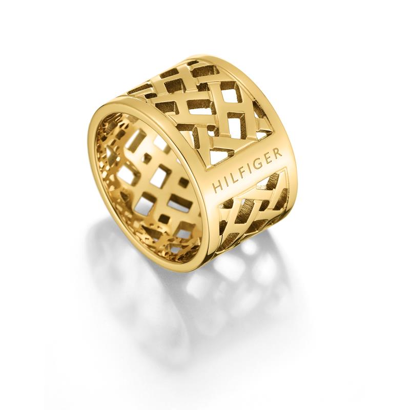 Tommy Hilfiger Ring TJ2700750 Dames Zilverkleurig