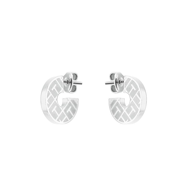 Tommy Hilfiger Oorknoppen TJ2780480 Dames Zilverkleurig