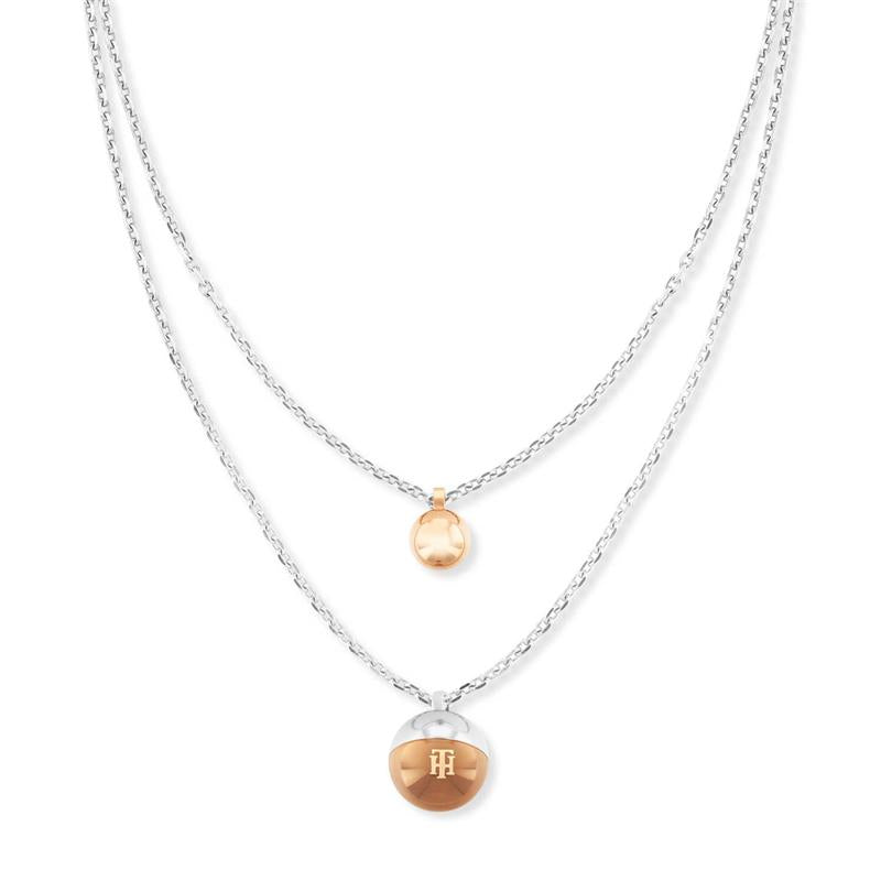Tommy Hilfiger Collier TJ2780491 Dames Rosékleurig 45 cm