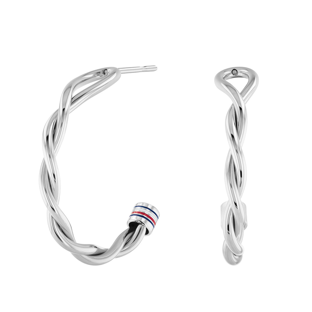 Tommy Hilfiger Oorhangers TJ2780686 Dames Zilverkleurig