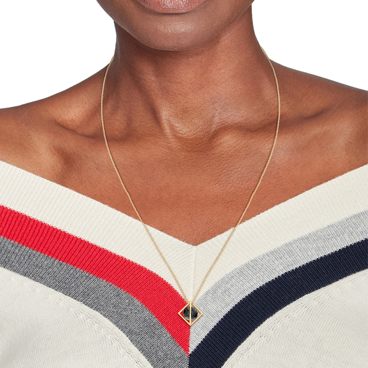 Tommy Hilfiger Collier TJ2780797 Dames Goudkleurig 65 cm