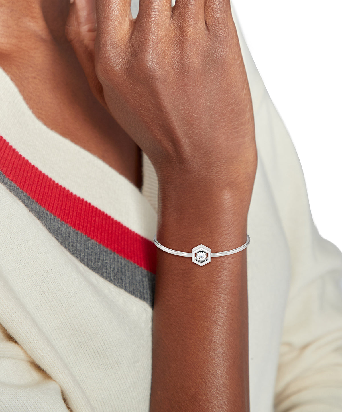 Tommy Hilfiger Armband TJ2780856 Dames Zilverkleurig 6 cm