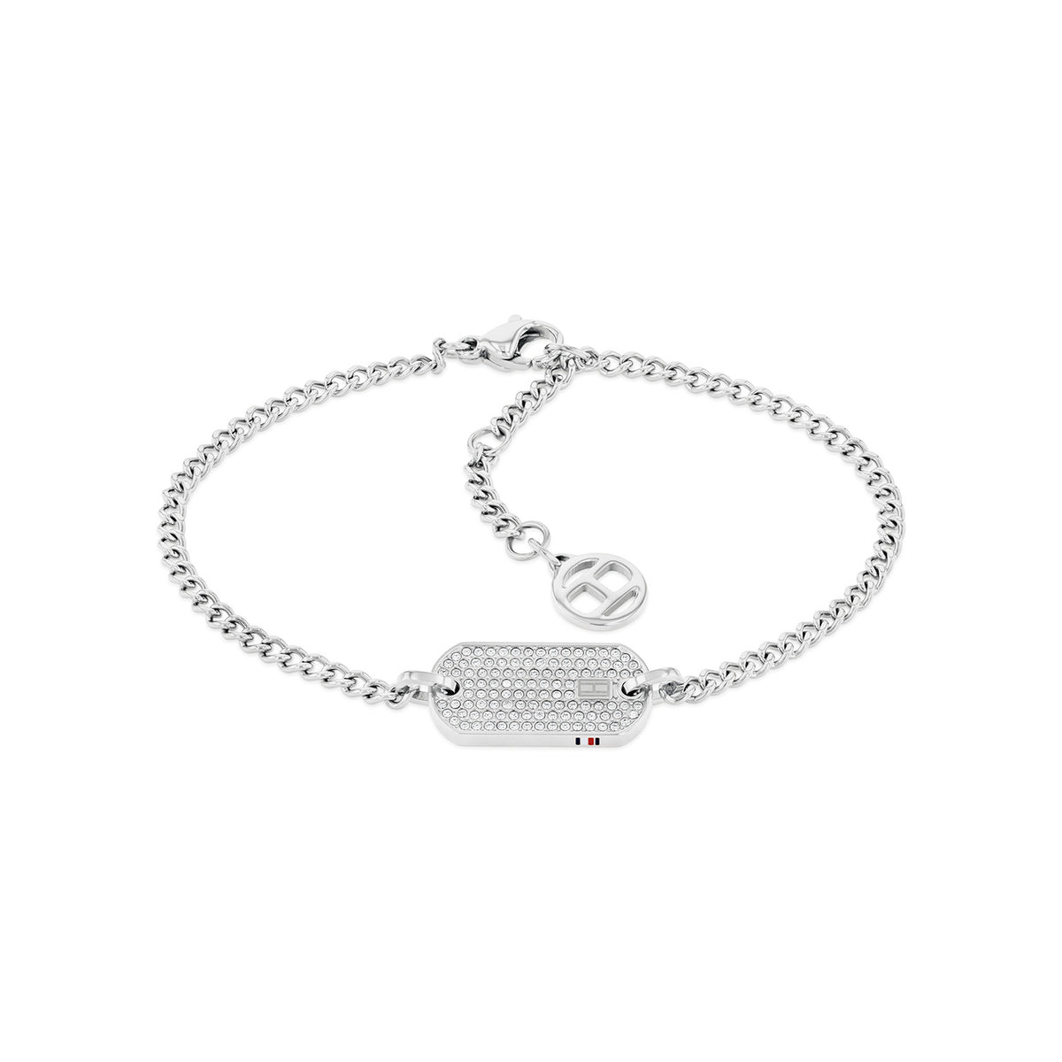 Tommy Hilfiger Armband TJ2780863 Dames Zilverkleurig 19 cm