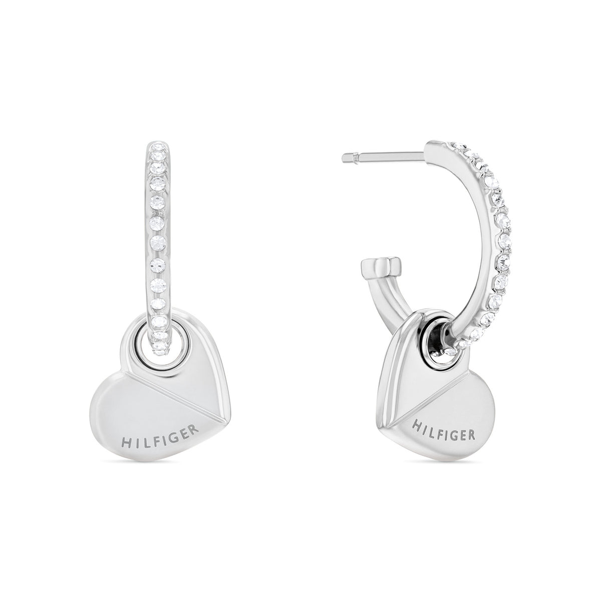Tommy Hilfiger Oorhangers TJ2780882 Dames Zilverkleurig