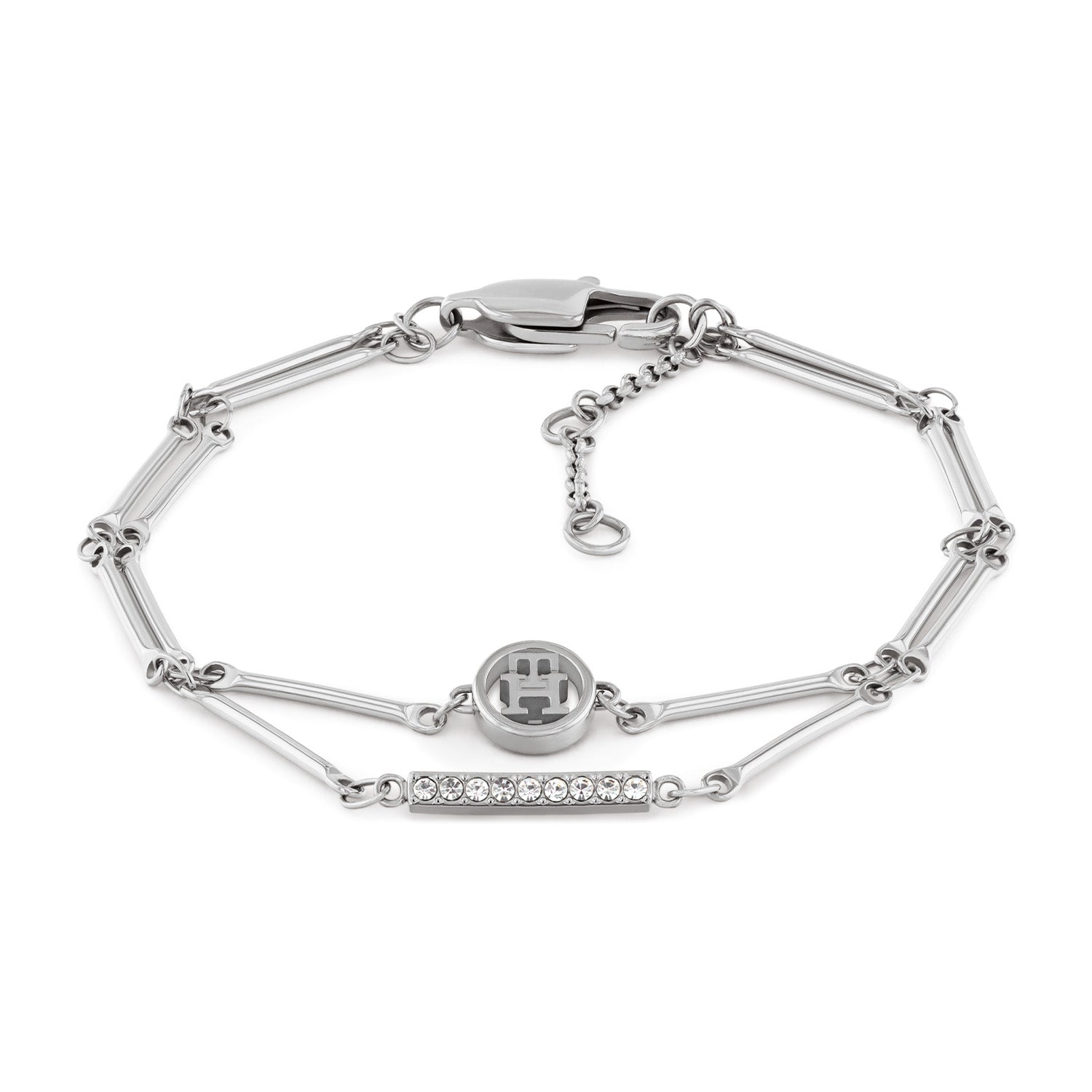 Tommy Hilfiger Armband TJ2780999 Dames Zilverkleurig 19 cm