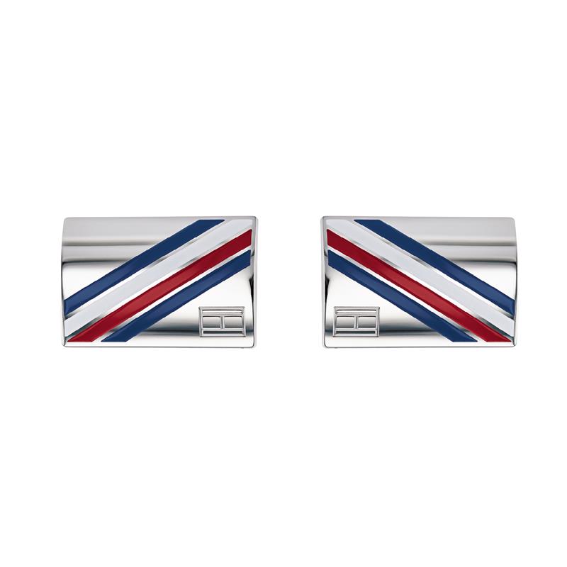 Tommy Hilfiger Manchetknopen TJ2790039 Heren Zilverkleurig