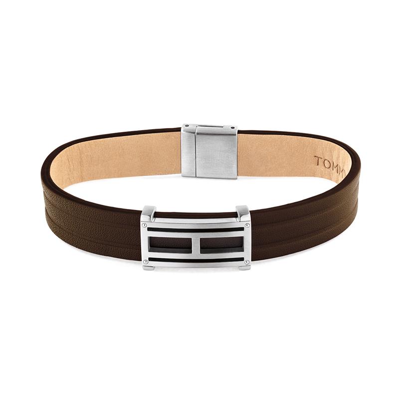 Tommy Hilfiger Armband TJ2790267L Heren Bruin 21,5 cm