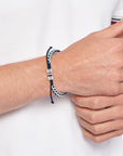Tommy Hilfiger Jewels TJ2790511 Armband Heren Staal Nylon 19,5cm