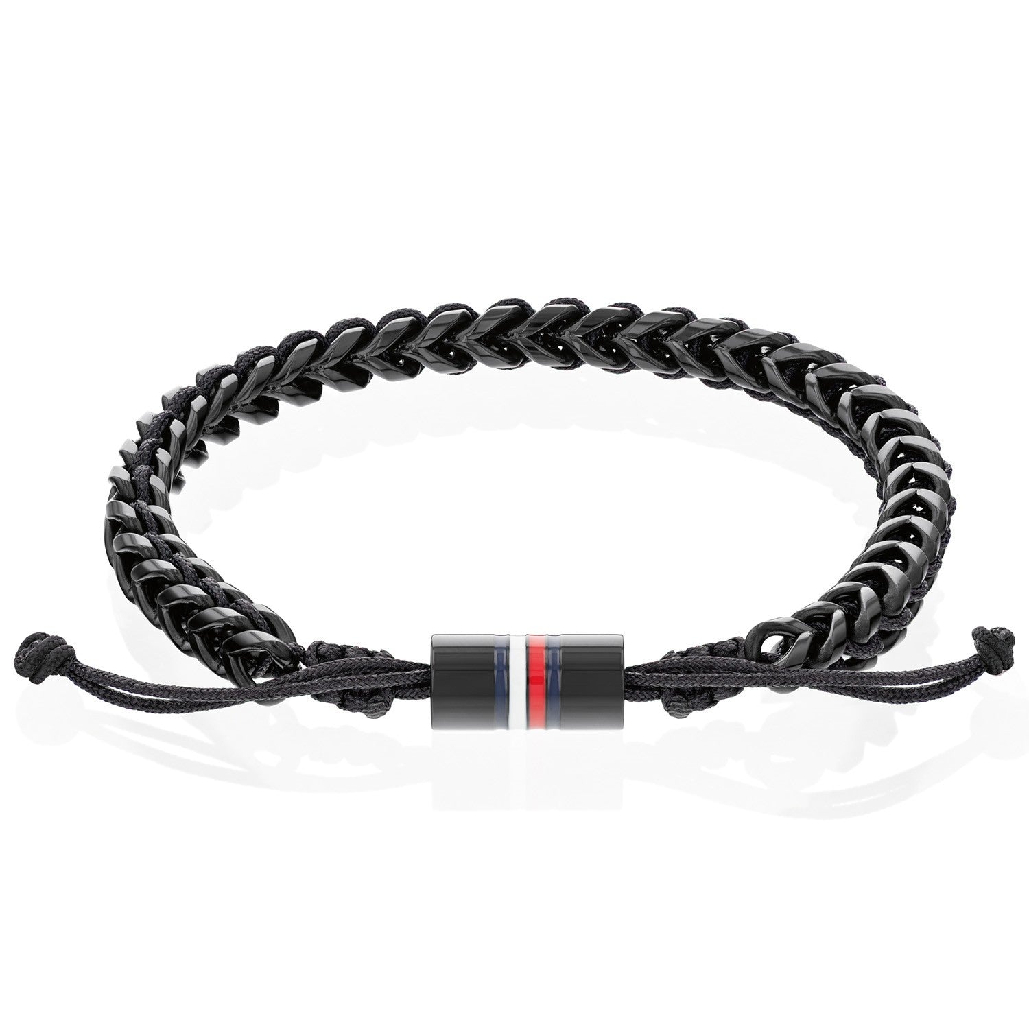 Tommy Hilfiger Jewels TJ2790513 Armband Heren Staal Nylon 19,5cm