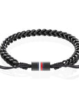 Tommy Hilfiger Jewels TJ2790513 Armband Heren Staal Nylon 19,5cm