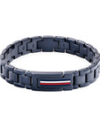 Tommy Hilfiger Jewels TJ2790598 Schakelarmband - Staal - 19cm Blauw