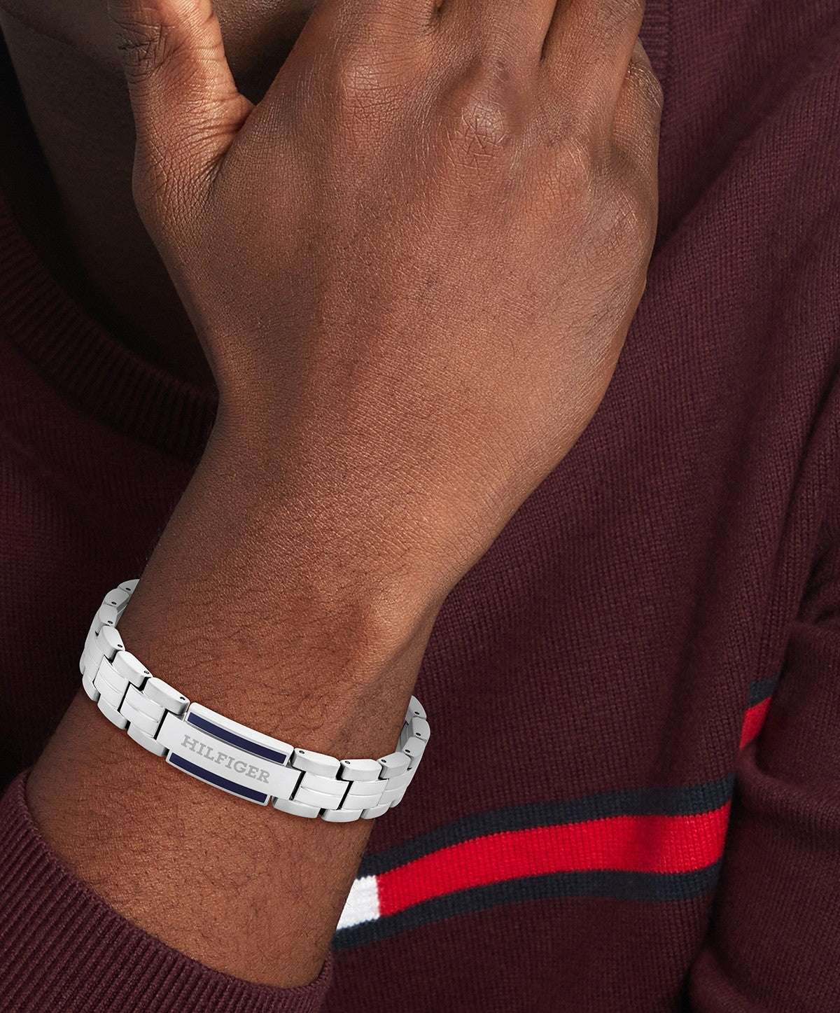 Tommy Hilfiger Jewels TJ2790600 Schakelarmband - Staal - 19cm Zilverkleurig